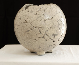 raku déco (1006) diamètre 28 cm