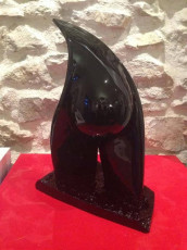 Attente résine noire