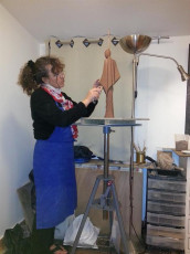 Brigitte au travail sur Kelly