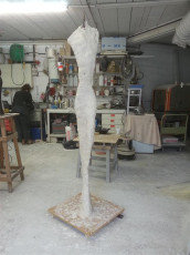 Femme à l'enfant XL plâtre original (106)