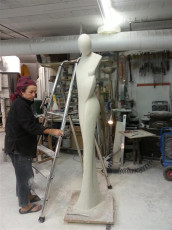 Femme à l'enfant XL plâtre original (119)
