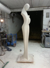 Femme à l'enfant XL plâtre original (127)