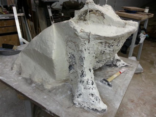 Grenouille XL plâtre original septembre 2013 (104)