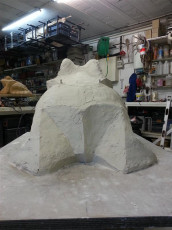 Grenouille XL plâtre original septembre 2013 (106)