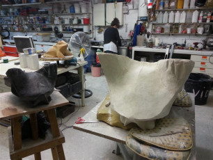 Grenouille XL plâtre original septembre 2013 (112)