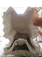 Grenouille XL plâtre original septembre 2013 (116)