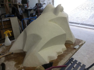 Grenouille XL plâtre original septembre 2013 (120)